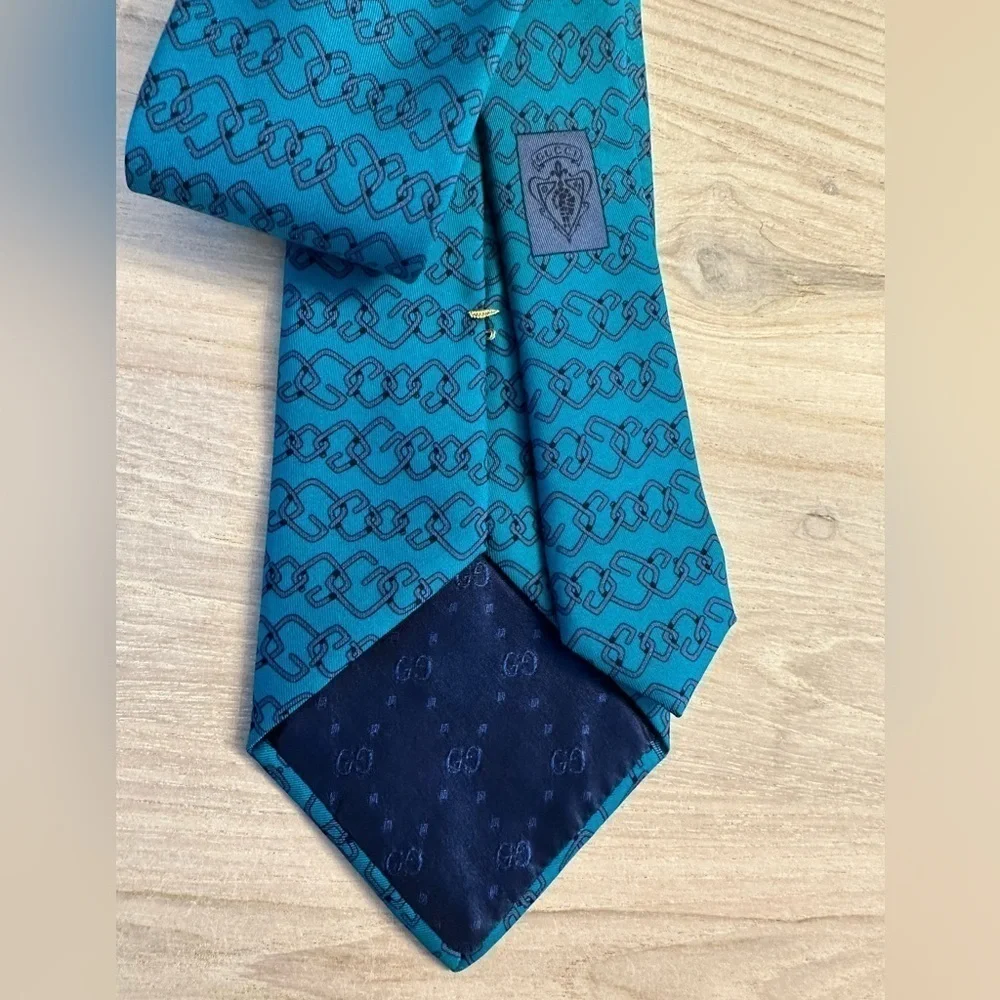 🆕 GUCCI Men’s silk tie